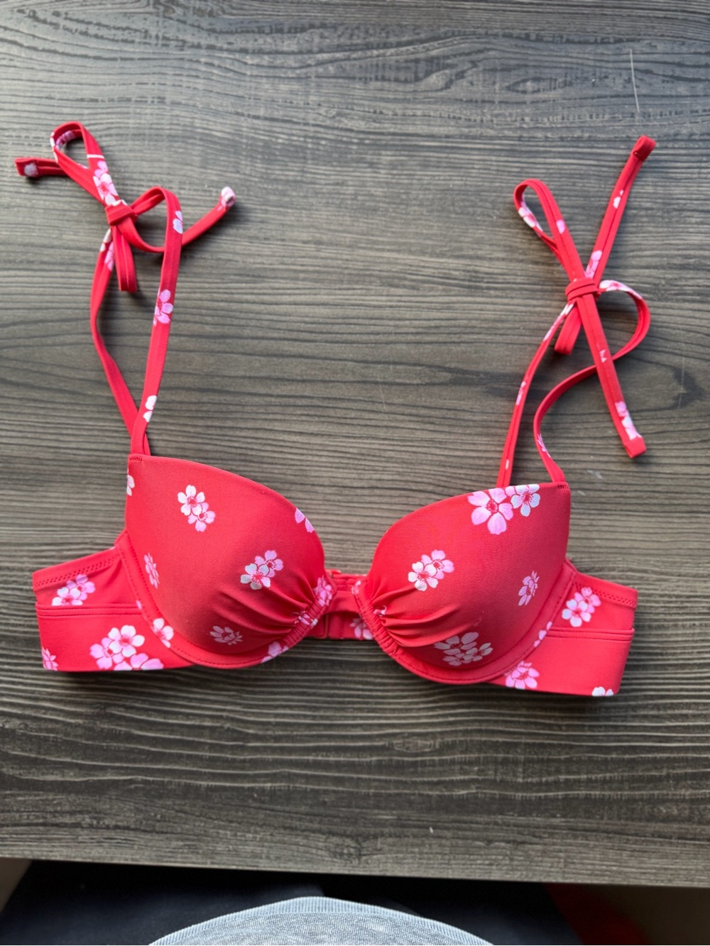 Aerie Perkier Push- up Underwire Bikini Top